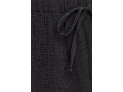 Faherty Laidback Gauze Pants In Black