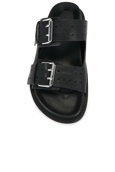 A.emery A. Emery Leon Sandals Vintage Forest In Black