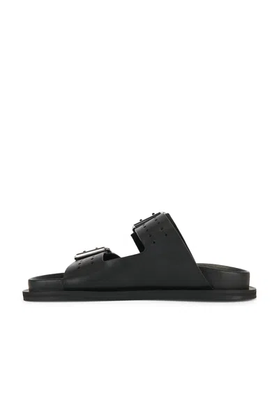 A.emery A. Emery Leon Sandals Vintage Forest In Black