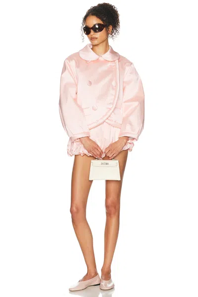 Helsa Sateen Puff Jacket In Multi