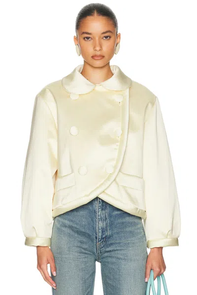 Helsa Sateen Puff Jacket In Multi