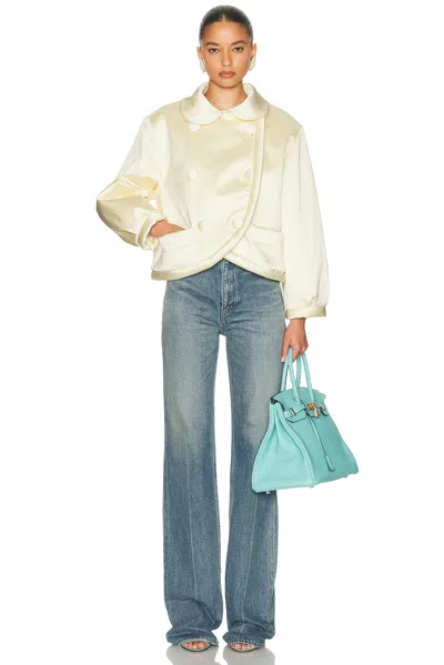 Helsa Sateen Puff Jacket In Multi