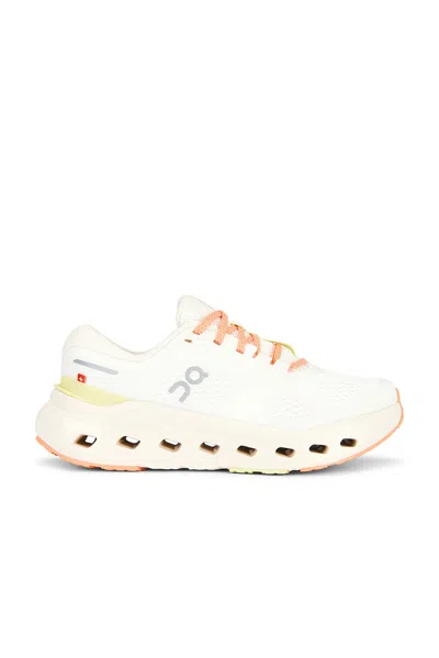 On Running Cloudrunner 2 Waterproof Canvas Sneaker In White