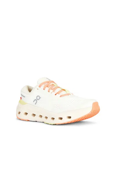 On Running Cloudrunner 2 Waterproof Canvas Sneaker In White