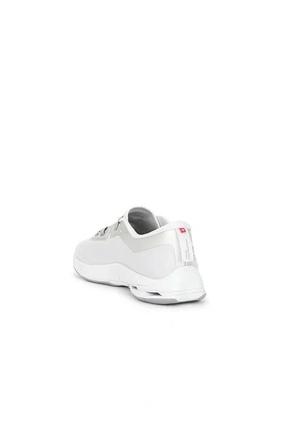On Gray Cloudnova Mo Sneakers In White
