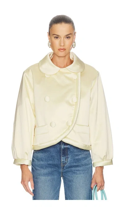 Helsa Sateen Puff Jacket In Multi