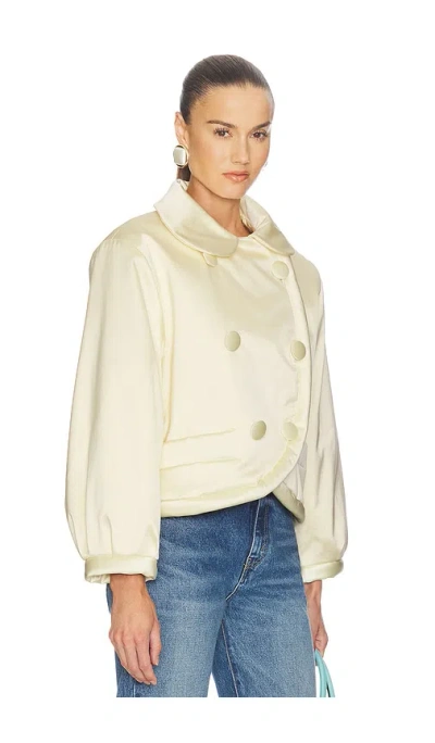 Helsa Sateen Puff Jacket In Multi