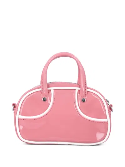 Puma Micro 1976 Grip Logo-print Tote Bag In Pink