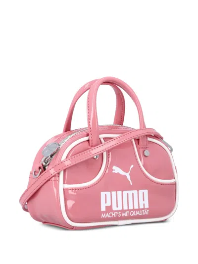 Puma Micro 1976 Grip Logo-print Tote Bag In Pink