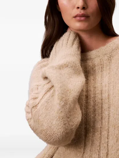 Calvin Klein Brushed-effect Jumper In Multi