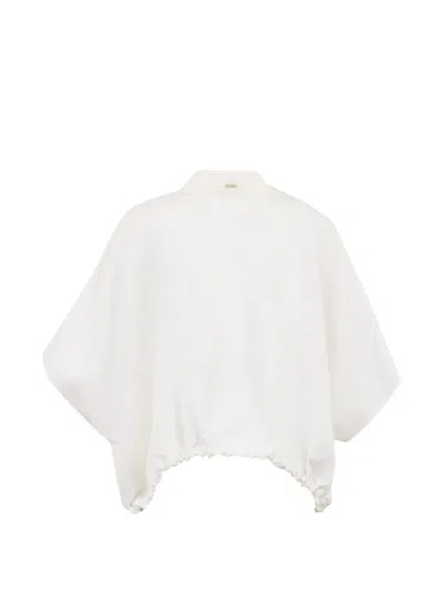 Herno Pocket Short Jacket In White
