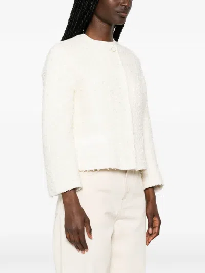 Max Mara Long-sleeved Jacket In Neutral