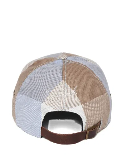 Woolrich Patterned Baseball Cap In Multi