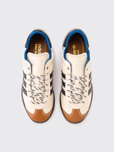 Adidas Originals Adidas By Wales Bonner Luxury Leather Sneakers For Men In Neutral