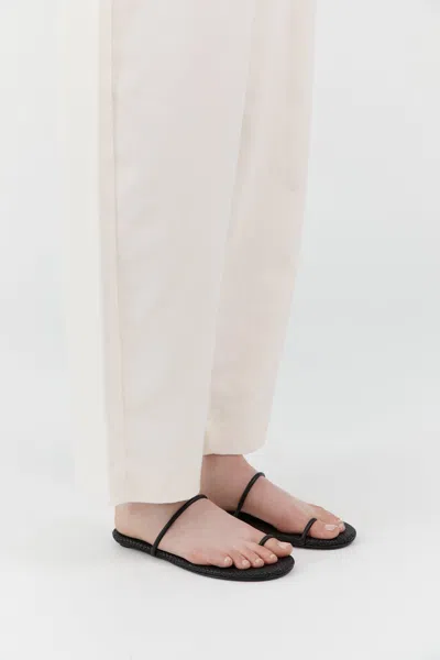 St Agni Woven Minimal Slide In Brown