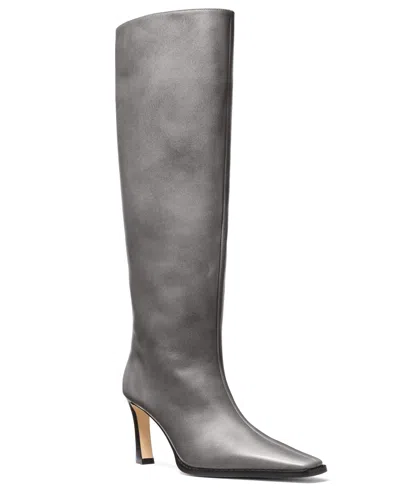 Michael Kors Darrah Burnished Leather Boot In Multi