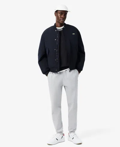Lacoste Logo-patch T-shirt In Black