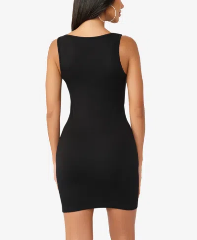 True Religion Women's Crystal Lace-up Seamless Mini Dress In Black