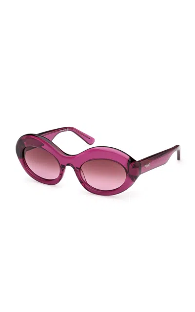 Pucci Oval Sunglasses In Multi