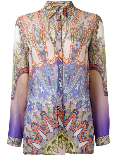 Etro Indian Print Shirt