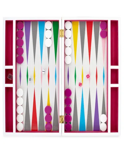 Jonathan Adler Checkerboard Backgammon Set In Multi