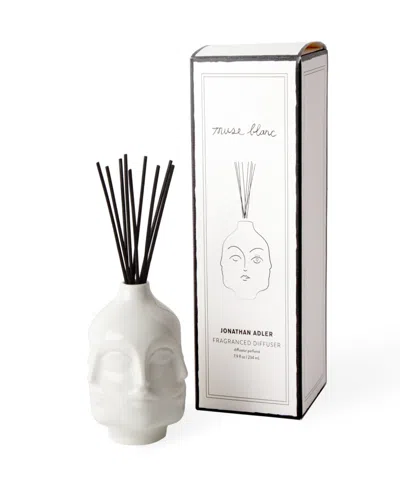 Jonathan Adler Muse 8 Oz. Blanc Diffuser In White
