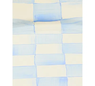 Mackenzie-childs Sky Check Dinner Plate In Blue