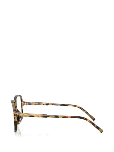 Dolce & Gabbana Square-frame Glasses In Multi
