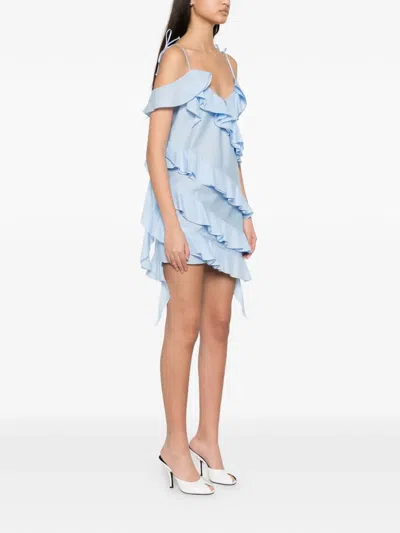 Les Filles D'eva Mini Dress For Women In Blue