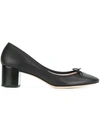 Repetto Bow Detail Pumps In Black
