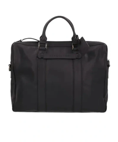 Longchamp 3d Briefcase In White