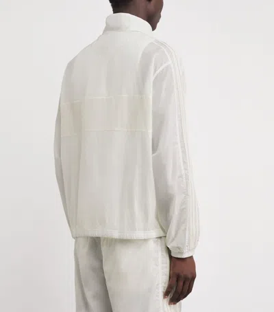 Adidas Originals Adidas X Wales Bonner Soft Block Track Jacket In Neutral
