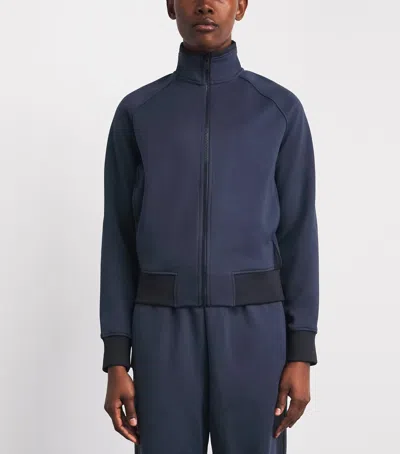 On Courtside Zip-up Jacket In Blue