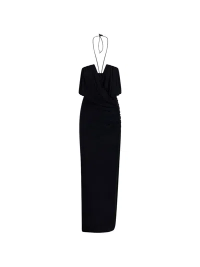 Amazuìn Giselle Deep Black Dress Amazuin In Multi