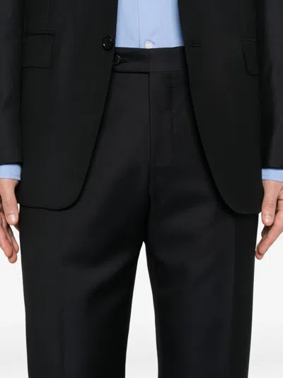 Canali Single-breasted Suit In Black