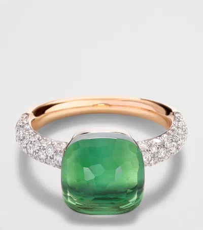 Pomellato 18k Gold Nudo Ring
