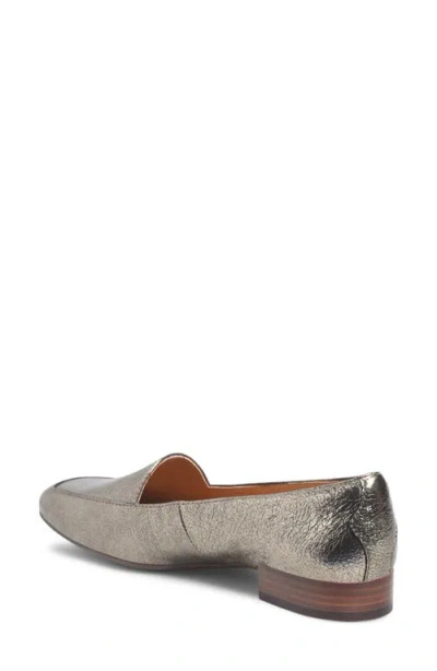 Söfft Eldyn Leather Loafer In Silver