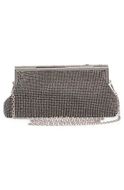 Bcbg Shimmer Frame Clutch In Pattern