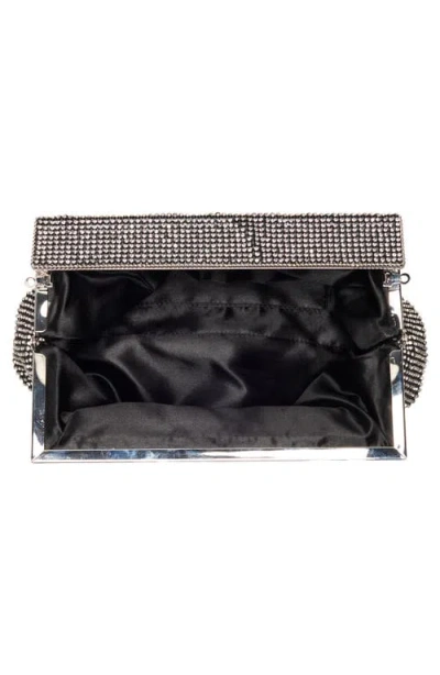 Bcbg Shimmer Frame Clutch In Pattern