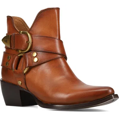 Frye Sacha Multi Strap Leather Bootie In Multi