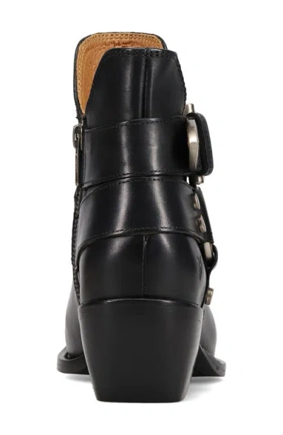 Frye Sacha Harness Bootie In Black