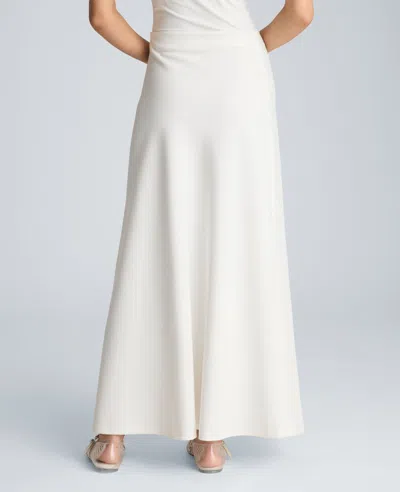 Kenneth Cole Pull On Flared Maxi Skirt In Multi