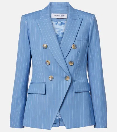 Veronica Beard Miller Dickey Jacket In Blue