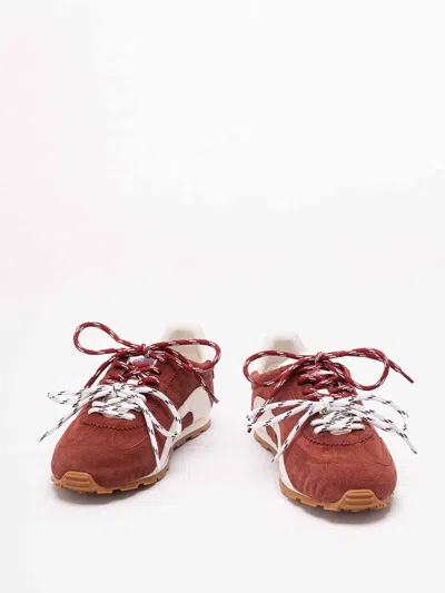 Dsquared2 Rust Suede Sneakers In Multi