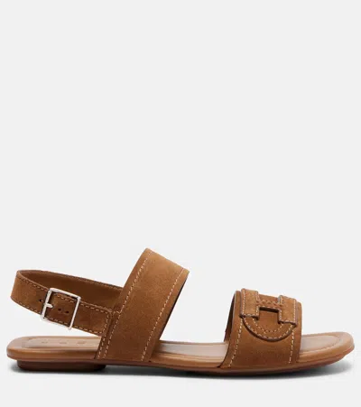 Hogan Heeled Sandal Woman Color Brown