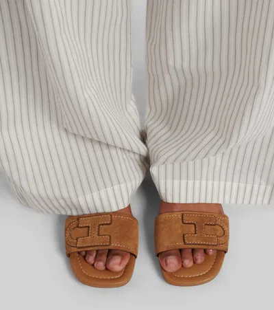 Hogan Heeled Sandal Woman Color Brown