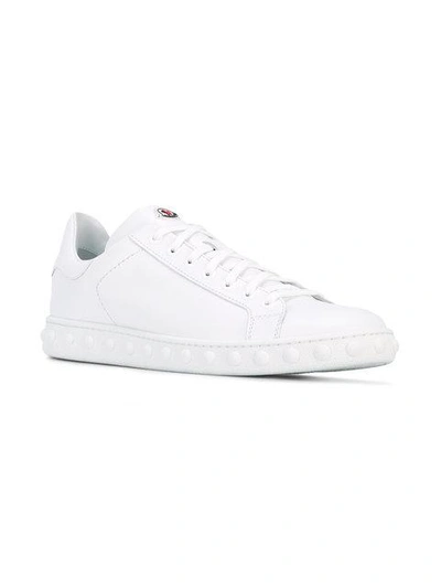 Shop Moncler Fifi Sneakers - White