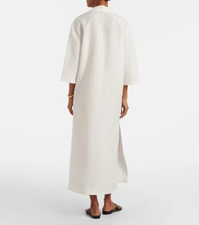 Rohe Róhe Jersey Kaftan In White