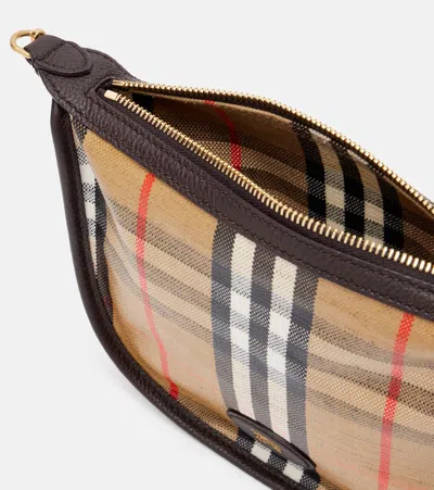 Burberry Mini Highlands Chain Bag - Women, Cotton, Linen In Multi