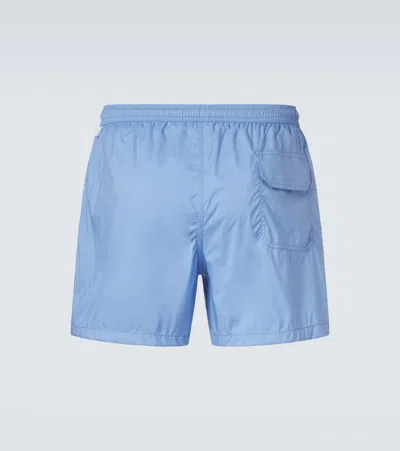 Thom Sweeney Swim Trunks In Blue